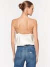 Busy White Pearl Cami