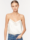 Busy White Pearl Cami