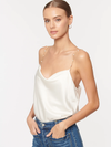 Busy White Pearl Cami