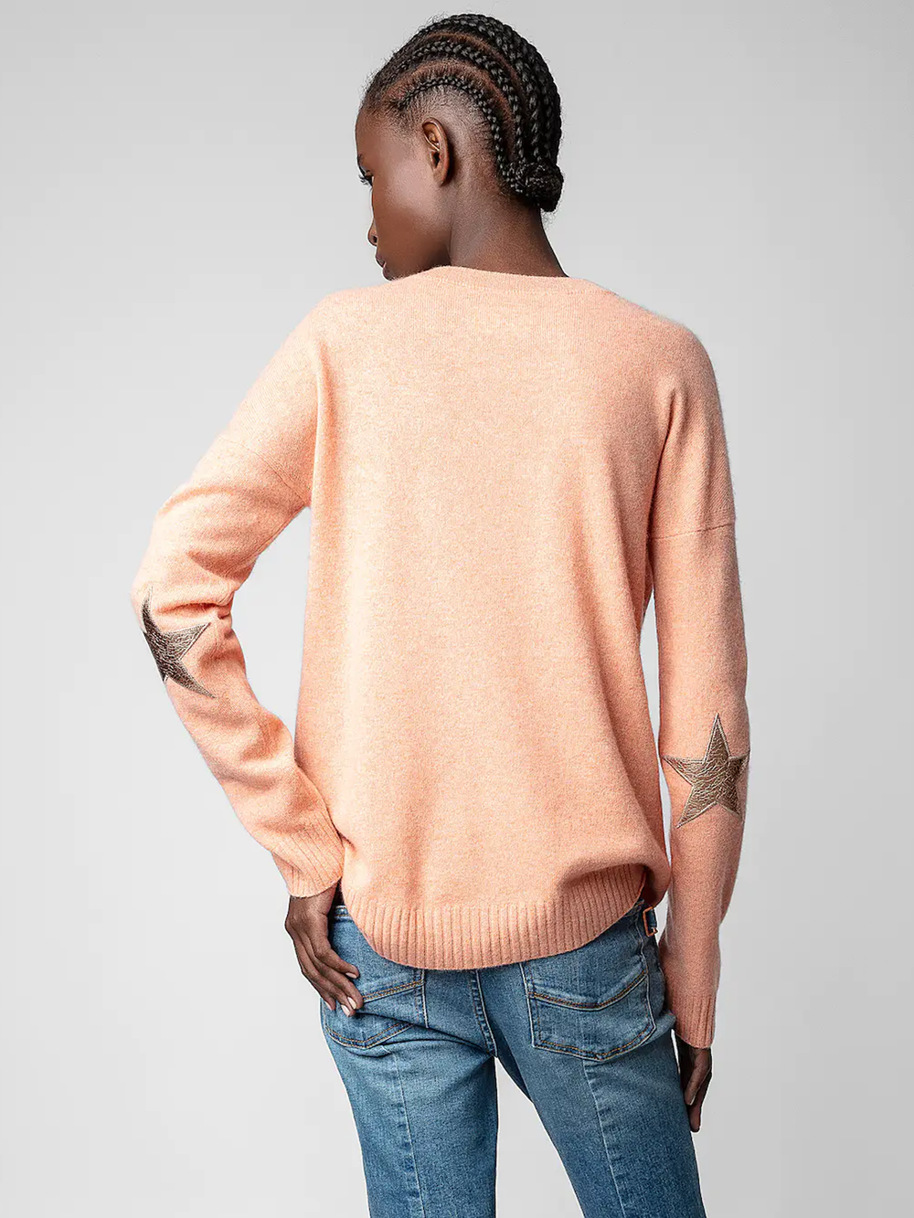 Cici Patch Cashmere Sweater M. Sorelle
