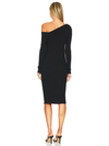 Sweater Knit Slouch Dress
