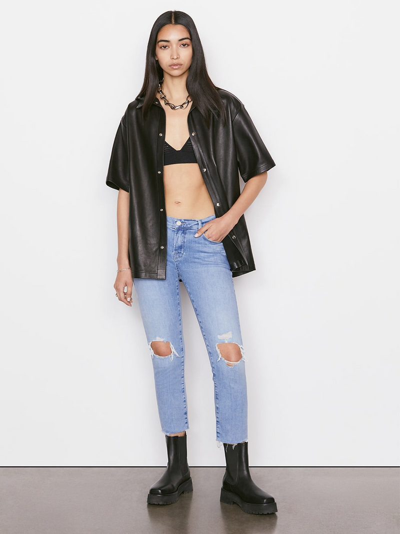 Le Garcon Crop in Cebu Rips