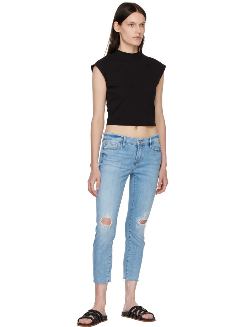 Le Garcon Crop in Cebu Rips