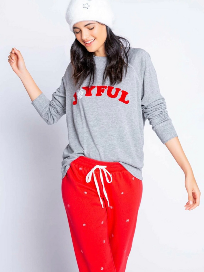 Joyful Long Sleeve Top