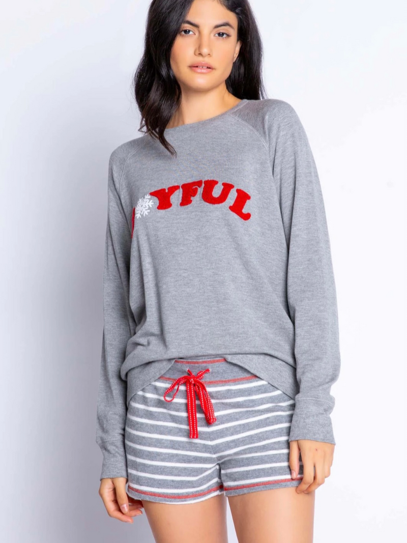 Joyful Long Sleeve Top
