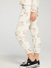 Slouchy Moto Floral Jogger