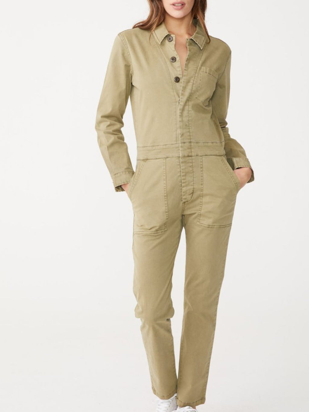 Fitted Utility Jumpsuit