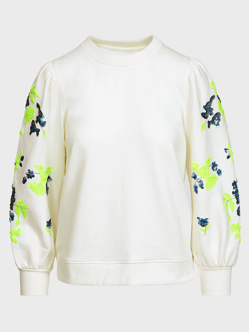 Danbury Sequin-Embellished Sweatshirt