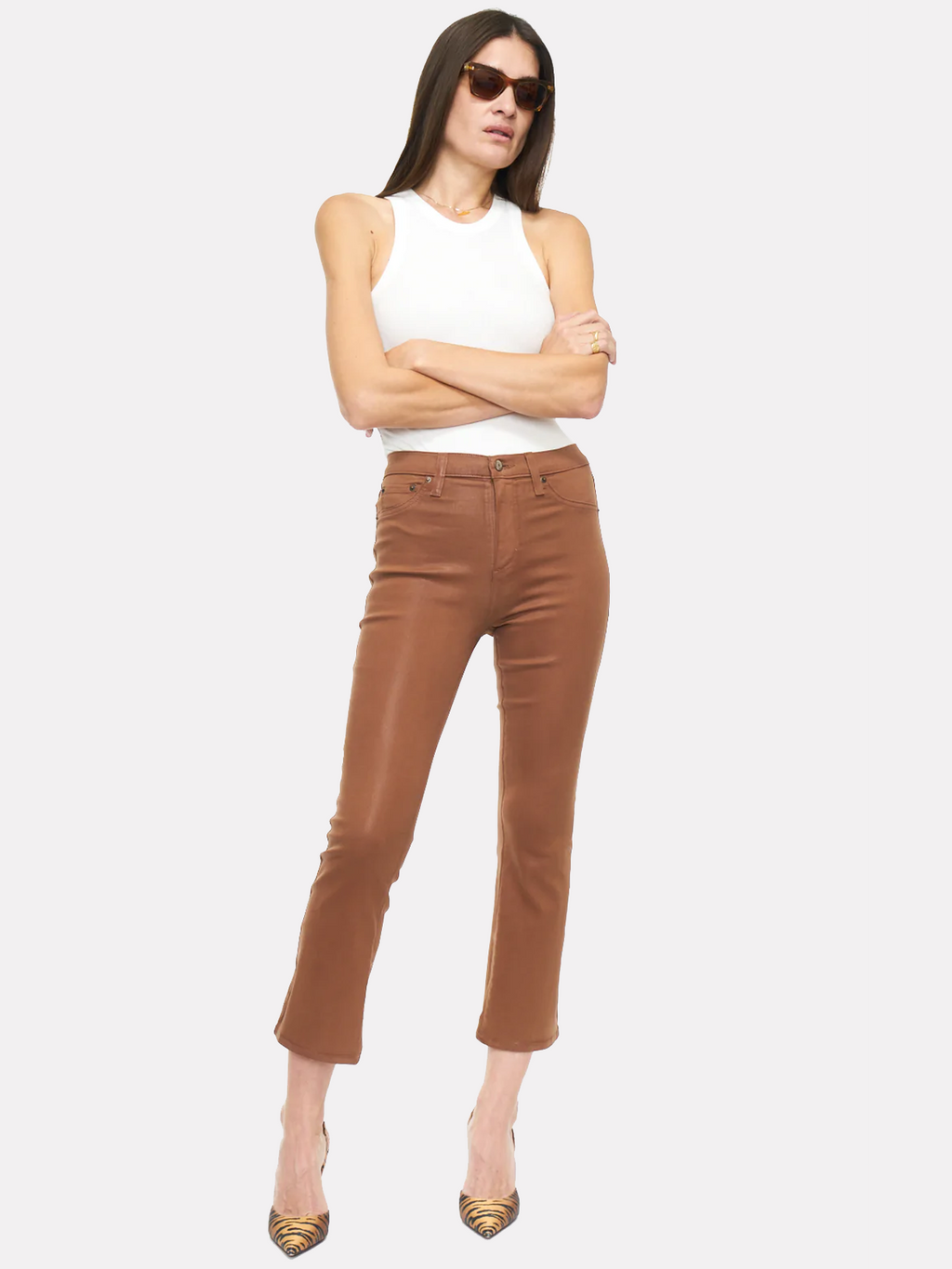 Lennon High Rise Crop Boot