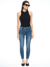 Audrey Mid Rise Skinny Crop in Bad Romance