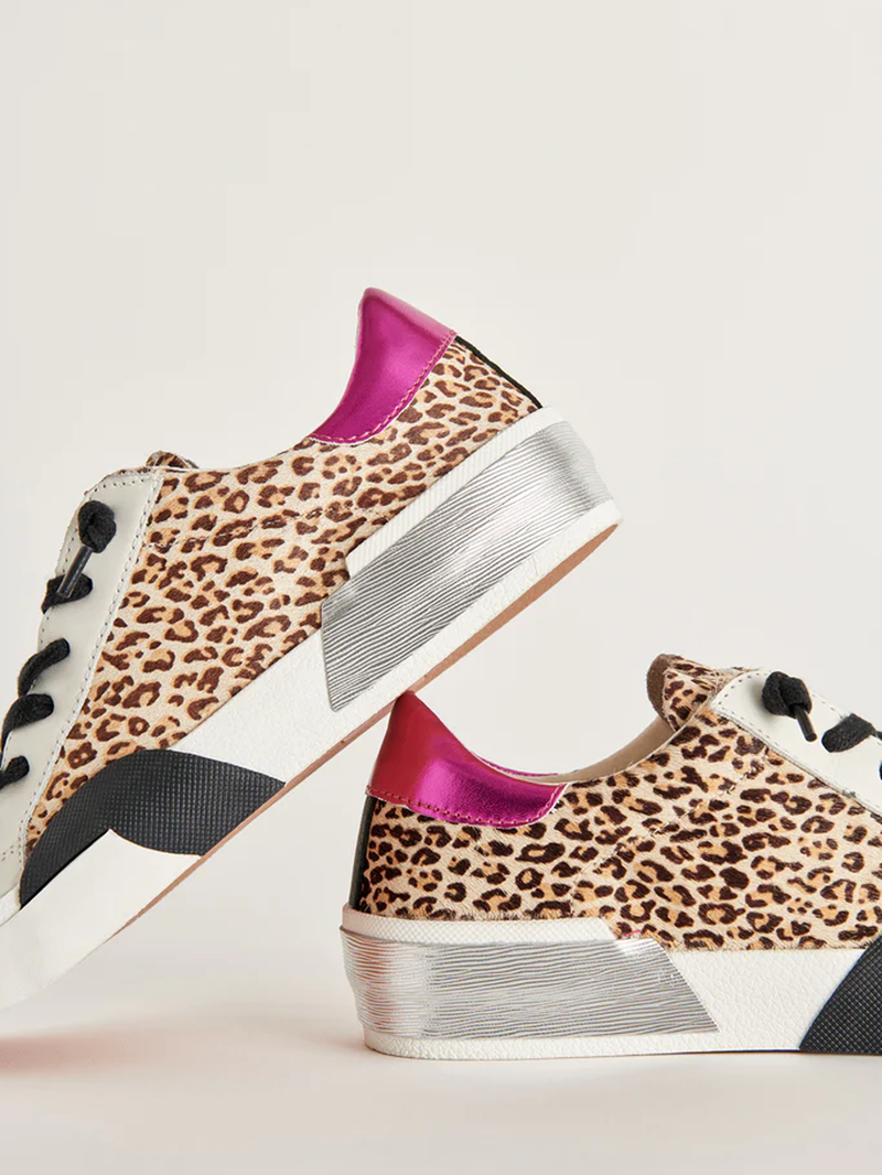 Zina Dark Leopard Sneakers